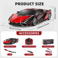 MIEBELY Lamboghini RC Car - 1:24 Scale Lambo Toy Car 3.7V 500mAh, Sián Fast Remote Control Car for Boys 8-12, Rc Race Model Birthday Gifts for Kids Adults Boys Girls Age 6-12 Year Old - MIEBELY