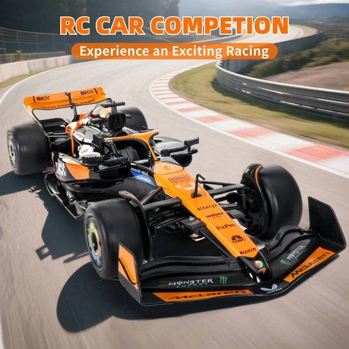 MIEBELY Authentic Licensed 1/14 McLaren F1 Remote Control Car – Formula 1 Collection RC car Series for Kids and Adults - 2.4GHz Racing Hobby Car Model Ideal Gifts for Adults Kids Boys Girls - MIEBELY
