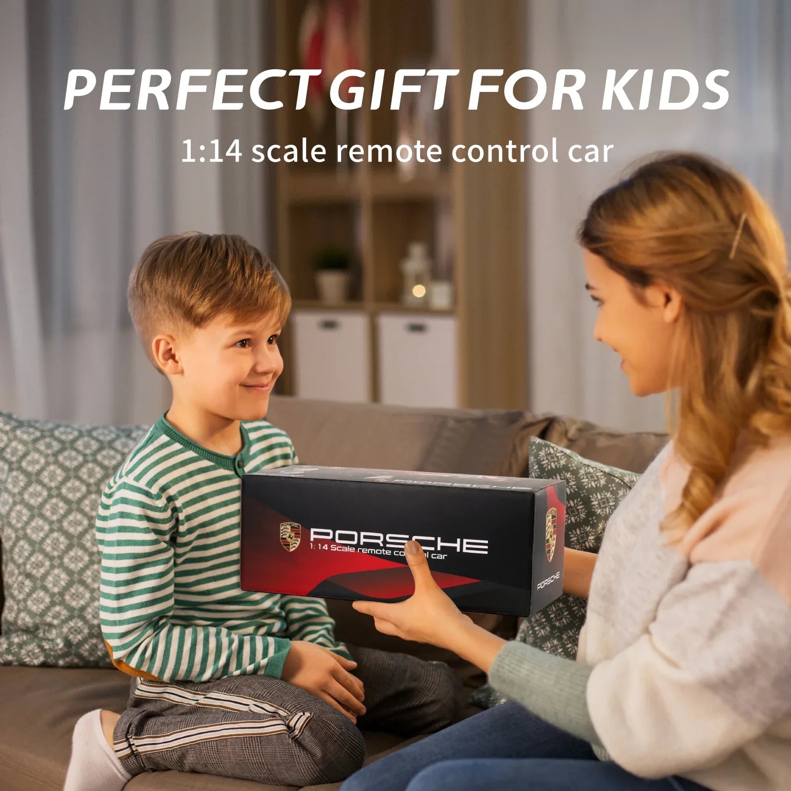 MIEBELY Remote Control Car - 1/14 Scale Authentic Licensed Porsche Formula Rc Race Car,2.4GHz 3.7V 500 mAh Toys, Racing Hobby Car Model Ideal Gifts for Adults Kids Boys Girls - MIEBELY