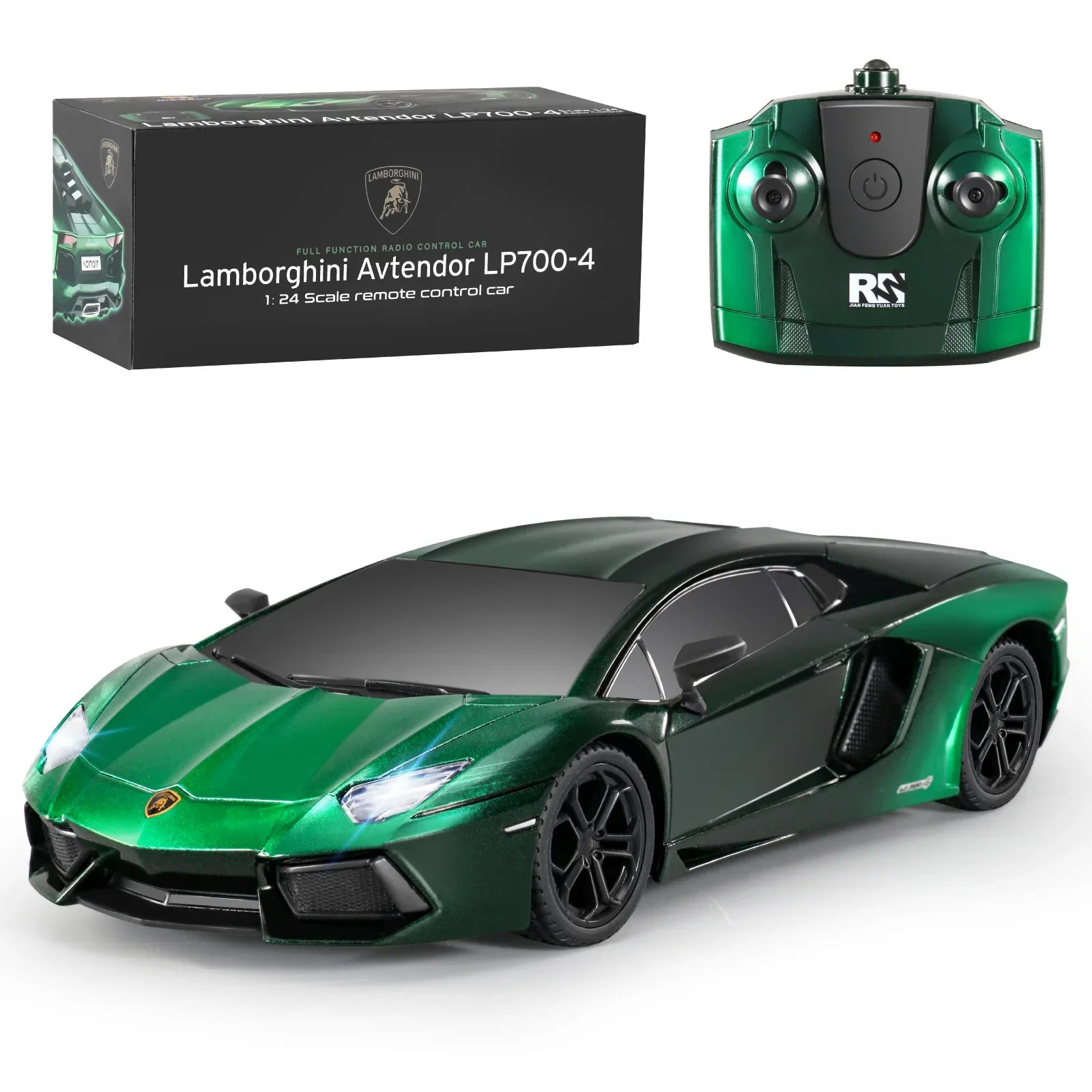 MIEBELY Lamboghini RC Car - 1:24 Scale Lambo Toy Car 3.7V 500mAh, Sián Fast Remote Control Car for Boys 8-12, Rc Race Model Birthday Gifts for Kids Adults Boys Girls Age 6-12 Year Old - MIEBELY