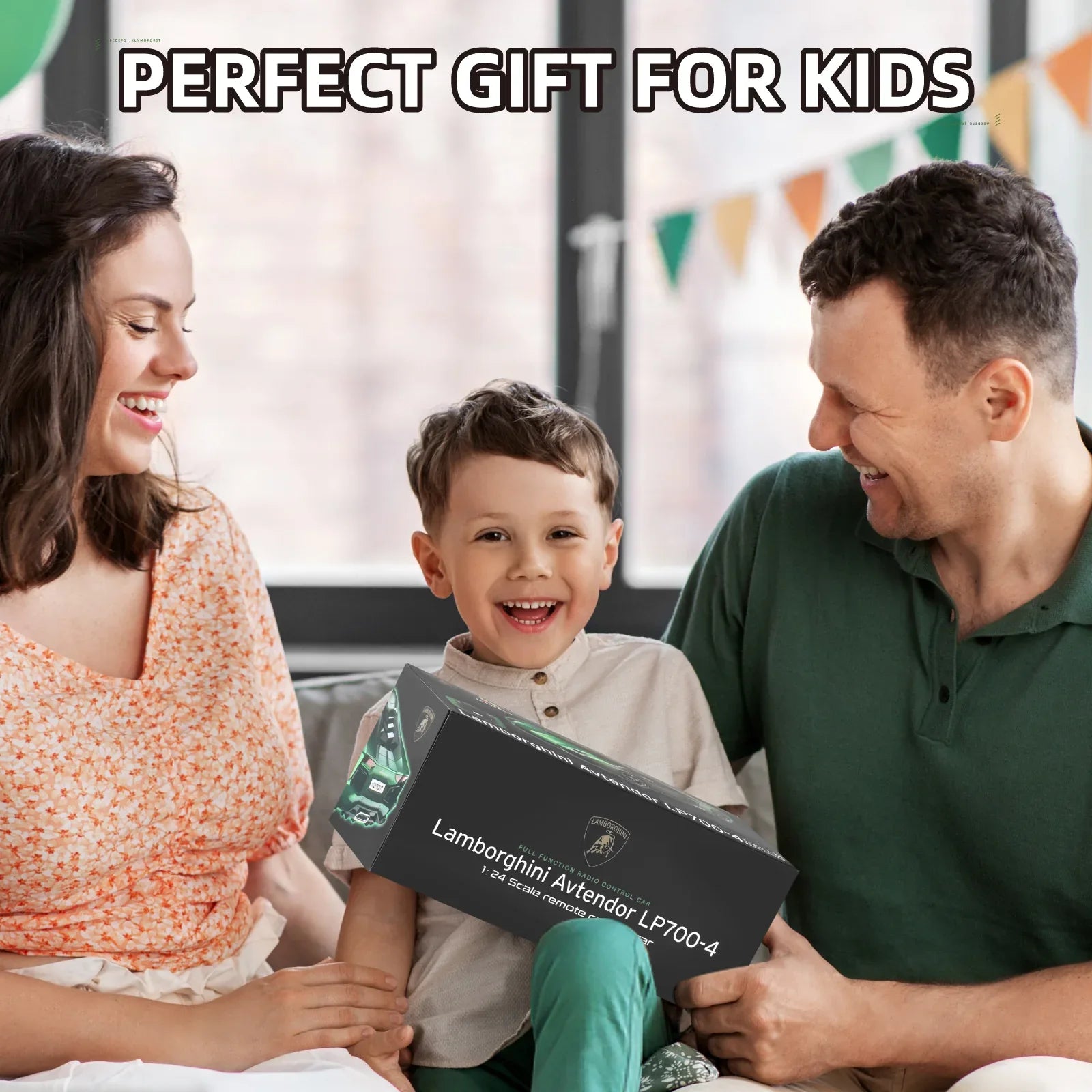 MIEBELY Lamboghini RC Car - 1:24 Scale Lambo Toy Car 3.7V 500mAh, Sián Fast Remote Control Car for Boys 8-12, Rc Race Model Birthday Gifts for Kids Adults Boys Girls Age 6-12 Year Old - MIEBELY