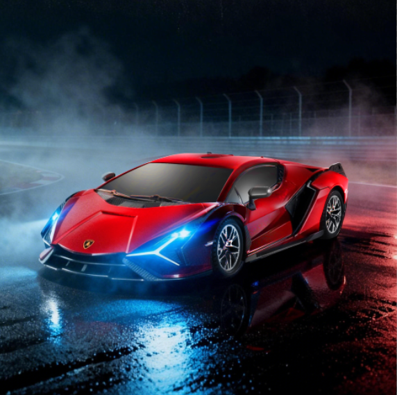1:24 Lamborghini Sian Remote Control Car (Red)