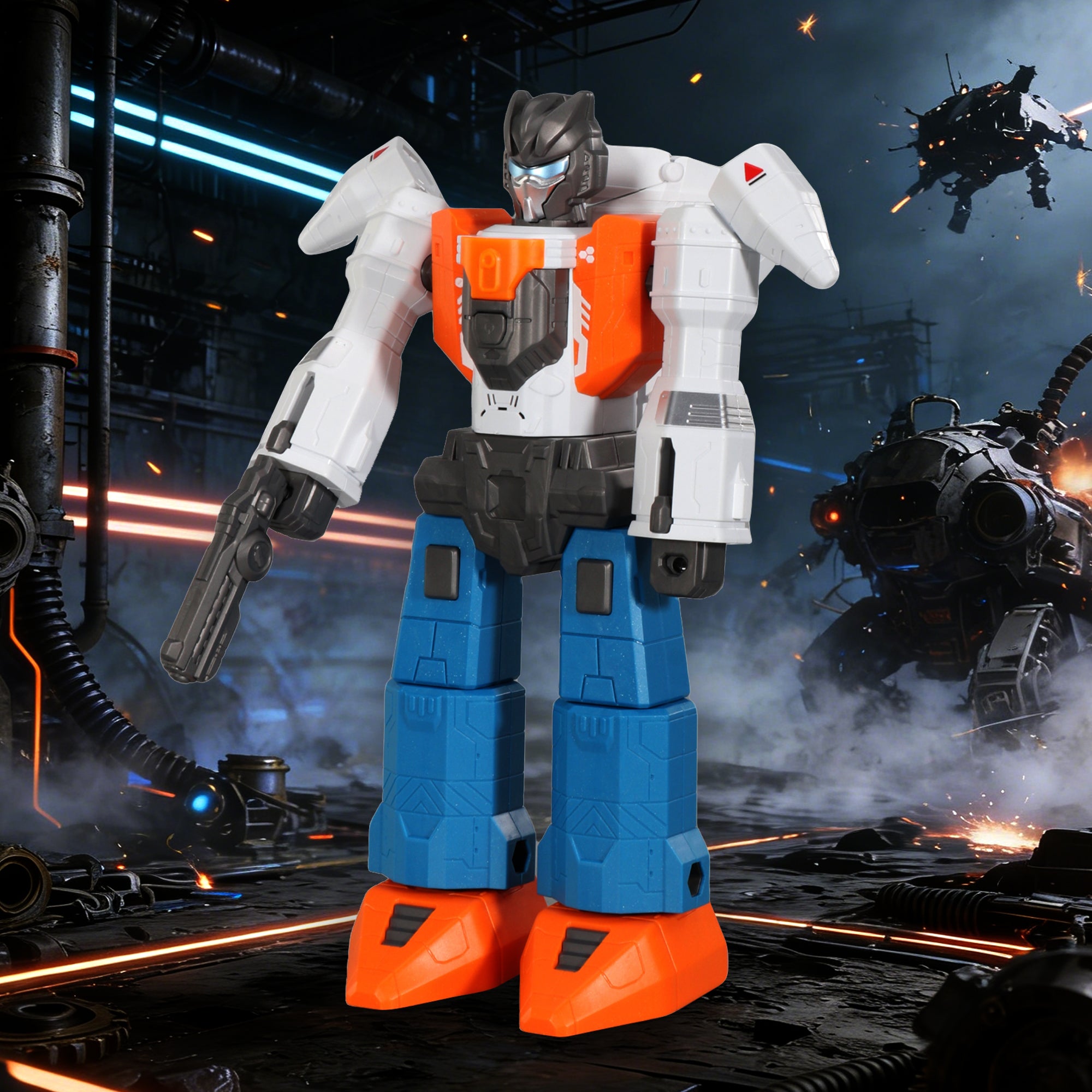 3-in-1 Magnetic Transforming Robot Toy