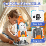 Miebely Magnetic Transform Robot Toy, 3 in 1 Large STEM Construction Transforming Toy for Toddlers, Kids Action Figure Robot  For Boy and Girls, Education Gifts for Kid 3 4 5 6 7 Birthday Christmas