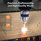 MIEBELY 3D Wooden Puzzles for Adults - T-Rex Dinosaur Model Kits can Walk and Roar, Mechanical Dinosaur STEM Toys for Boys Kids Ages 8-10-12-14, 3-D Puzzles Building Kit Gifts for Teen Men Women - MIEBELY