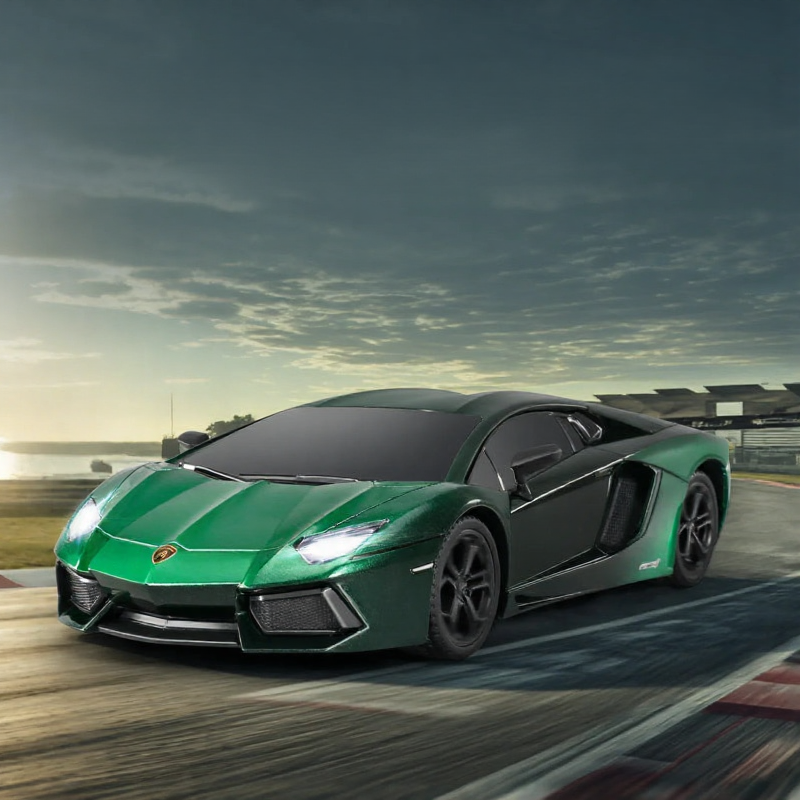 1:24 Lamborghini Sian Remote Control Car (Green)
