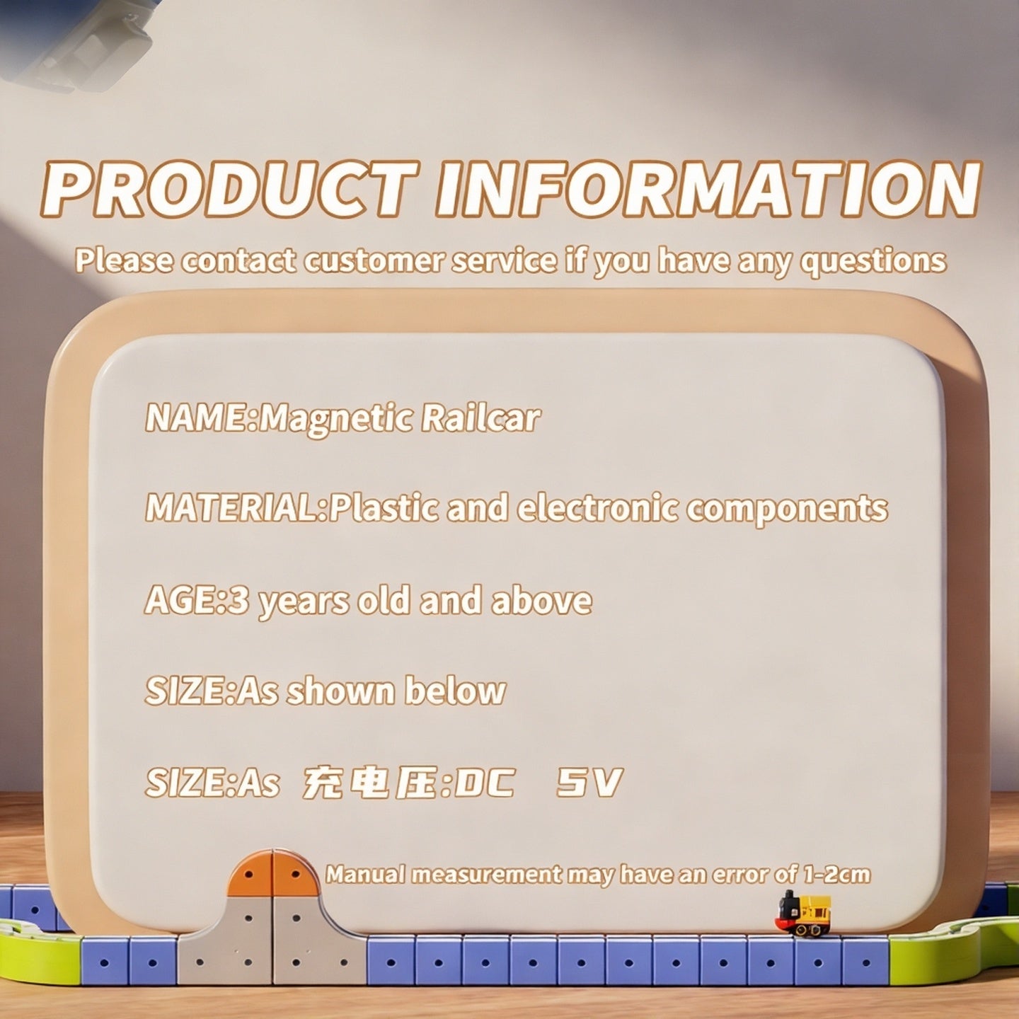 55 PCS Magnetic Electric Track Set