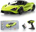 MIEBELY Remote Control Car, McLaren Rc Cars Officially Licensed 1/12 Scale 7.4V 900mAh Toy Car with 12km/h Fast Model Car Headlight for Adults Kids Boys Age 6-12 Year Birthday Ideas Gift Green - MIEBELY