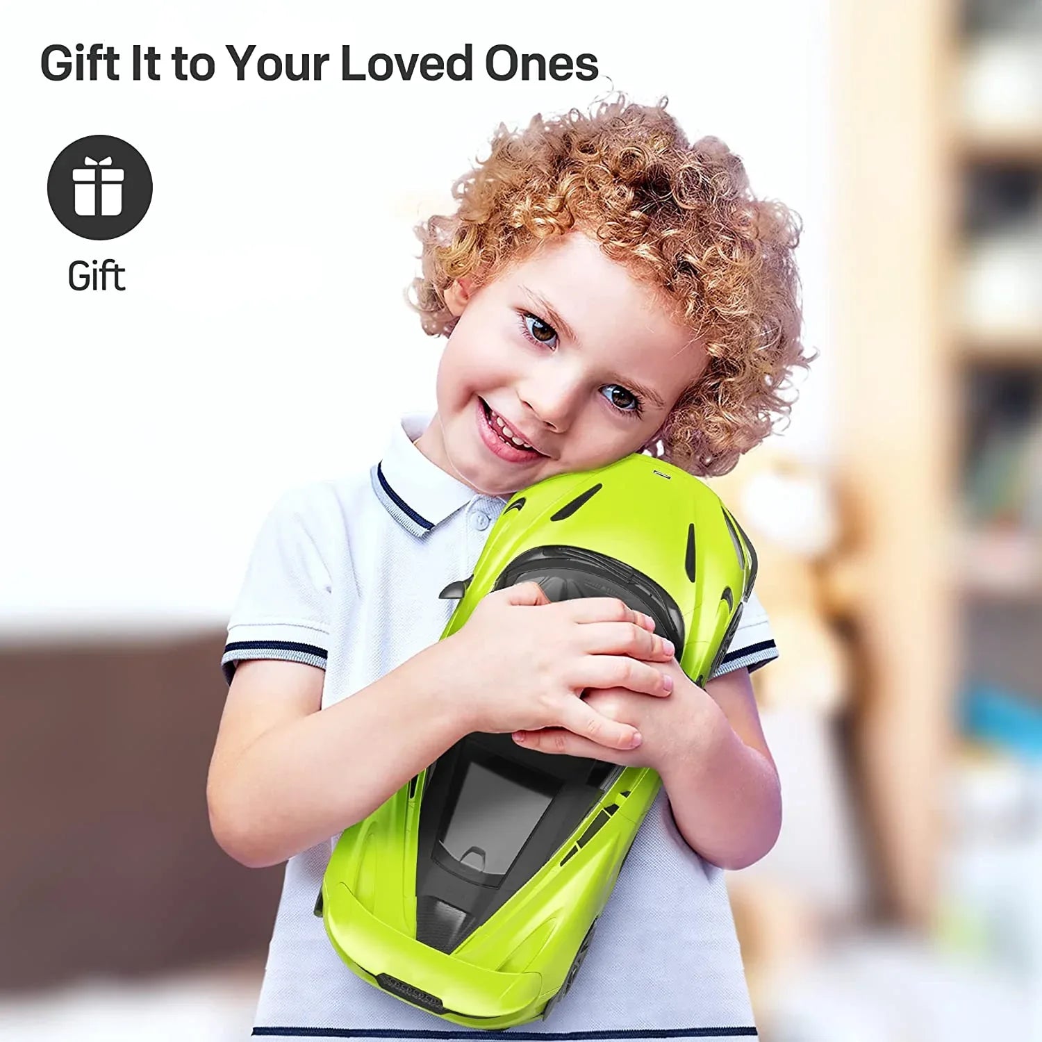 MIEBELY Remote Control Car, McLaren Rc Cars Officially Licensed 1/12 Scale 7.4V 900mAh Toy Car with 12km/h Fast Model Car Headlight for Adults Kids Boys Age 6-12 Year Birthday Ideas Gift Green - MIEBELY