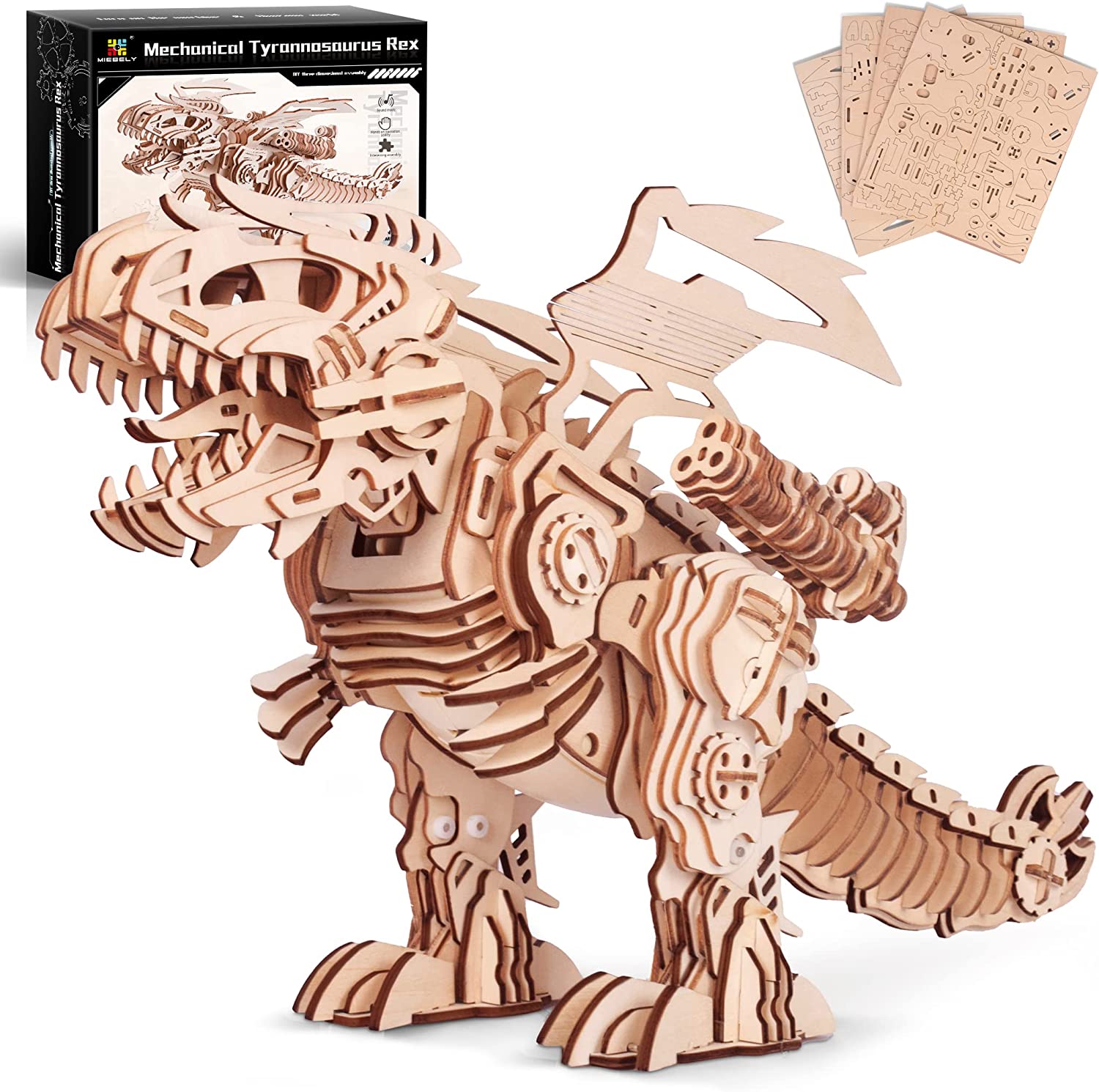 Puzzle 3D - Dinossauro T-Rex