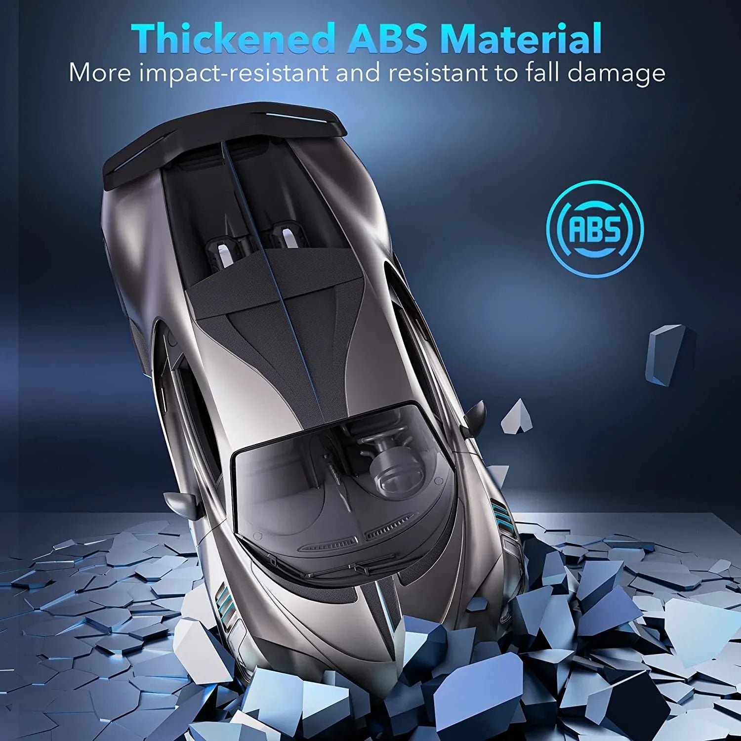 MIEBELY Remote Control Car, Bugatti Divo 1/16 Scale Rc Cars 12Km/h, 2.4Ghz Licensed Model Car 7.4V 500mAh Toy Car Headlight for Adults Boys Girls Age 6-12 Years Birthday Ideas Gift - MIEBELY