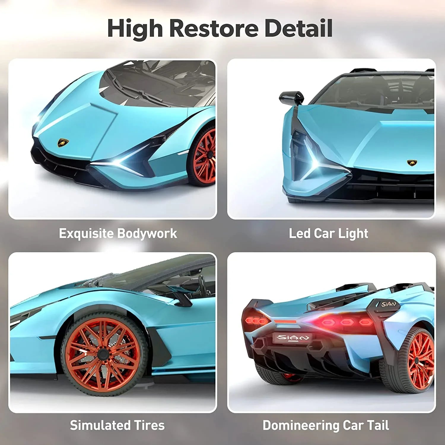 Remote Control Cars Lamborghini Blue