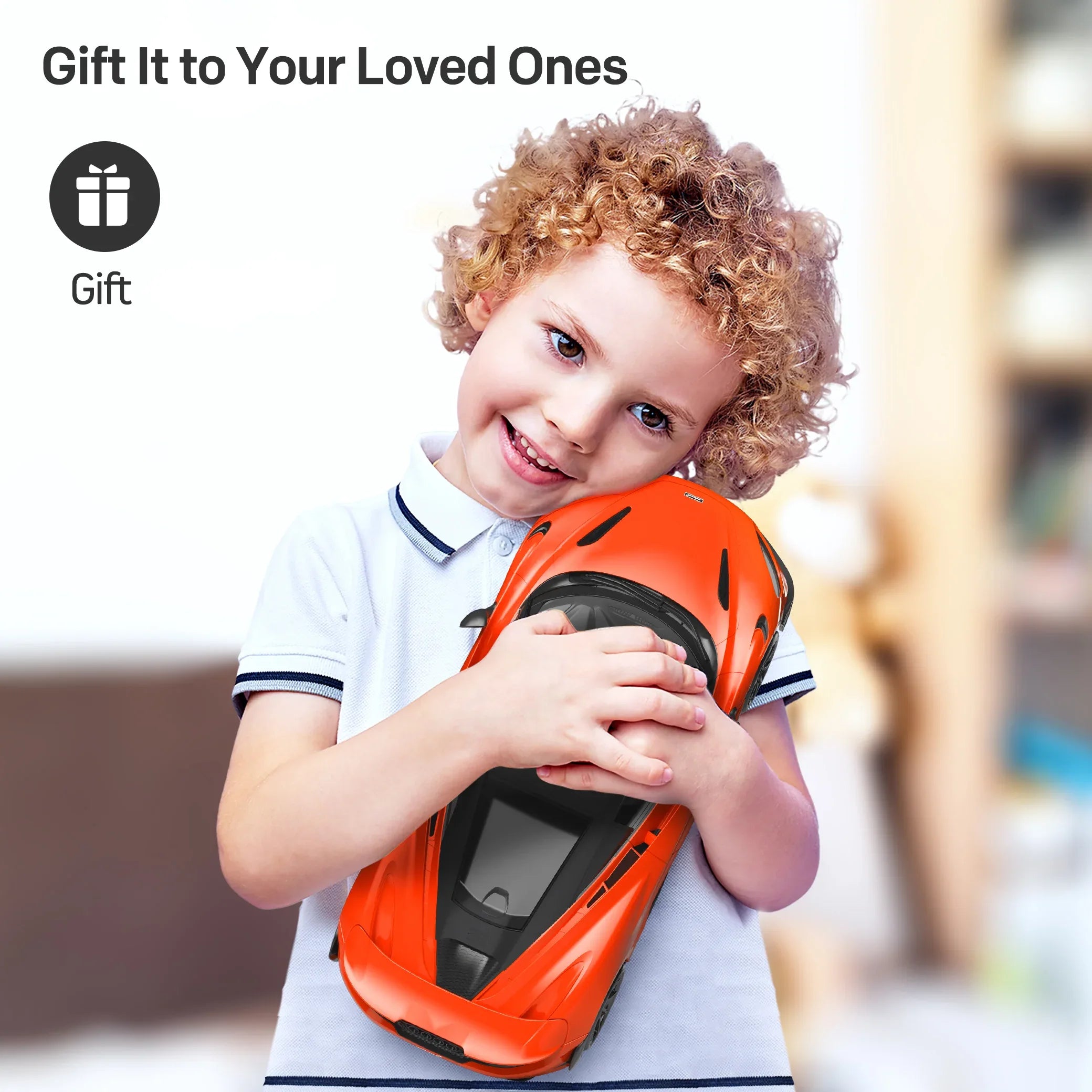 MIEBELY Remote Control Car, McLaren Rc Cars Officially Licensed 1/12 Scale 7.4V 900mAh Toy Car with 12km/h Fast Model Car Headlight for Adults Kids Boys Age 6-12 Year Birthday Ideas Gift Orange - MIEBELY